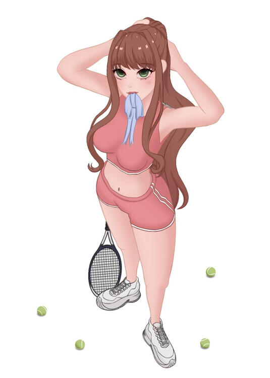 monika from ddlc